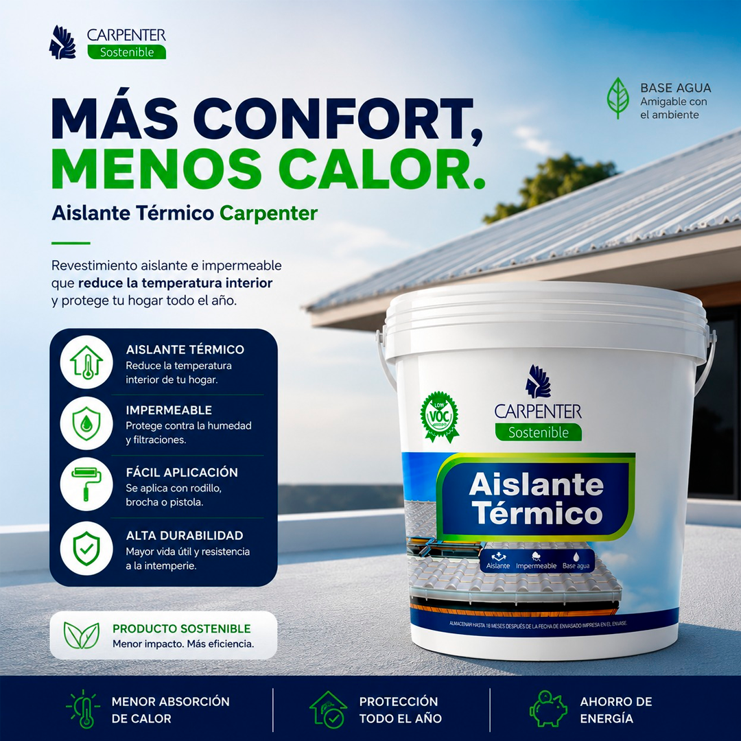 Pintura Térmica Blanco (Tineta)