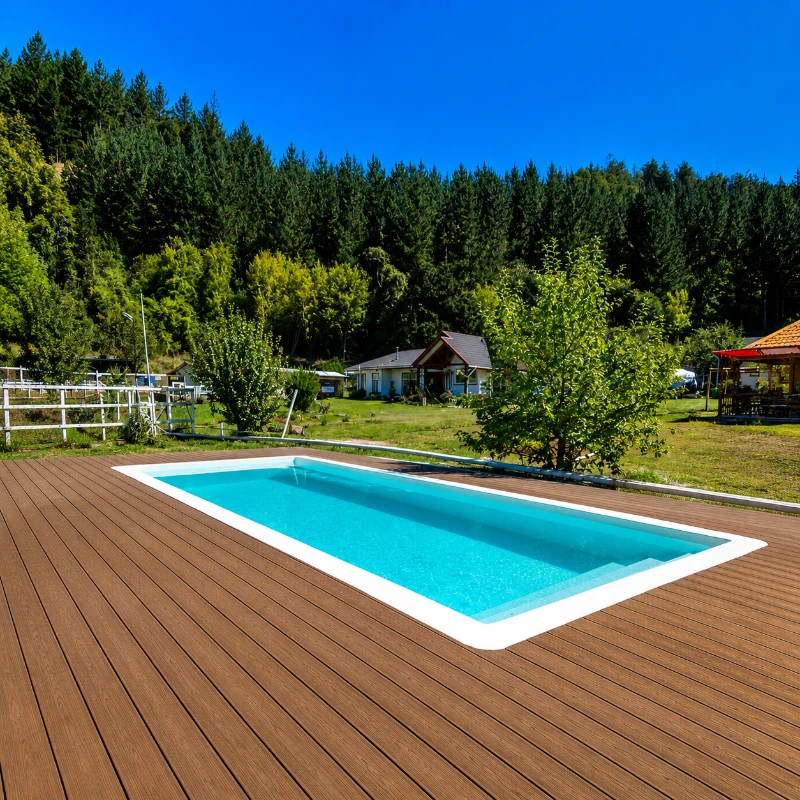 Deck WPC Bicolor Chocolate/Madera