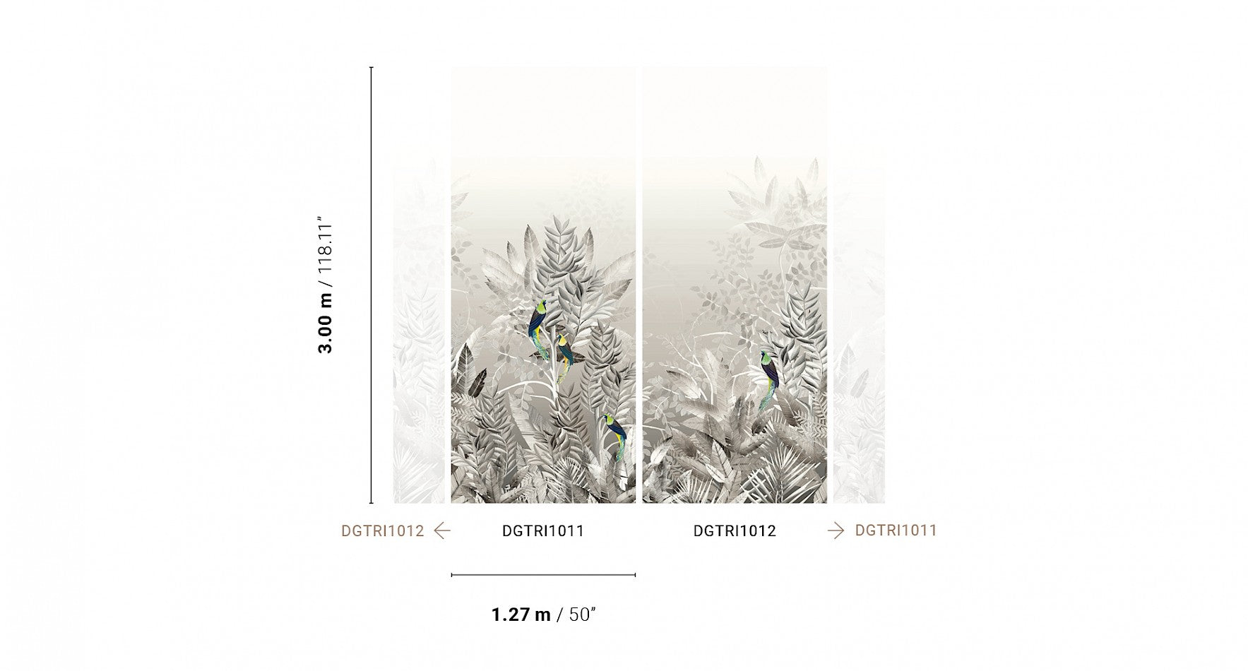 Papel Mural - Tribute - DGTRI 101X