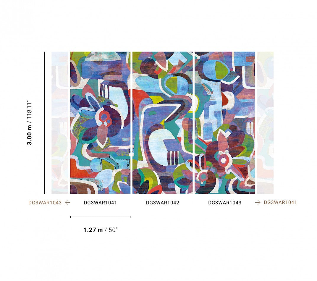 Papel Mural - Warre Urban - DG3WAR104X