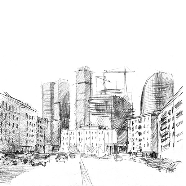 PAPEL MURAL - BLACK & WHITE 22