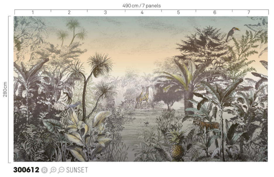 Papel Mural - Skin - 300612