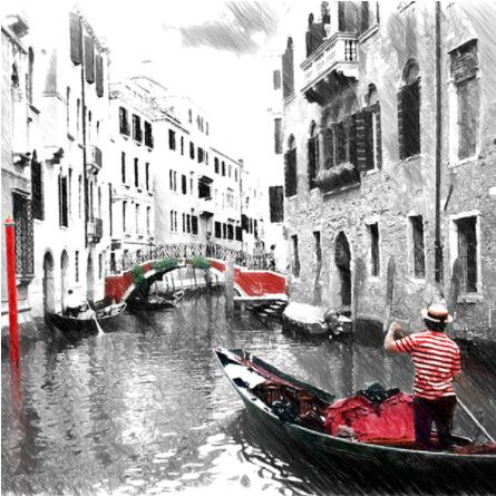 PAPEL MURAL - BLACK & WHITE 08