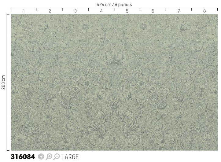 Papel Mural - Posy - 316084