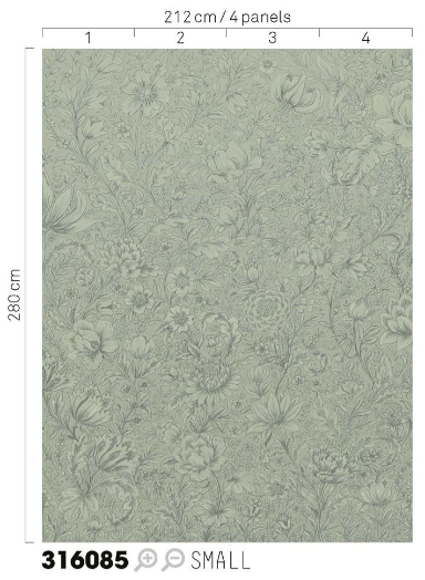 Papel Mural - Posy - 316085