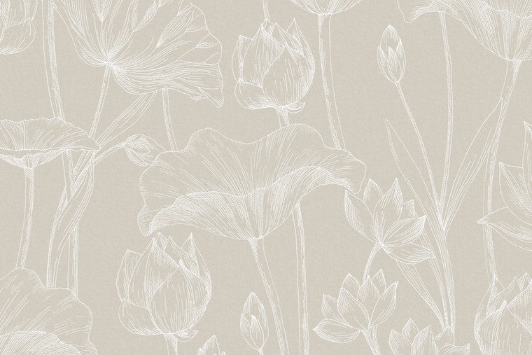 Papel Mural - Lotus - LOT 301