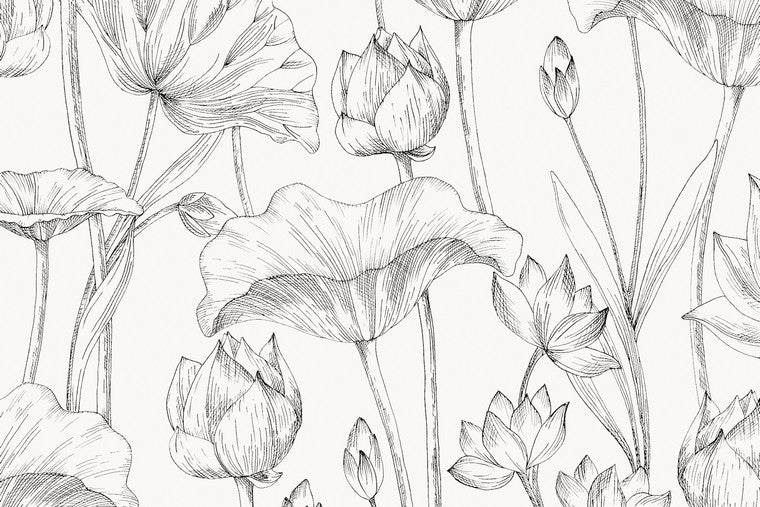 Papel Mural - Lotus - LOT 302