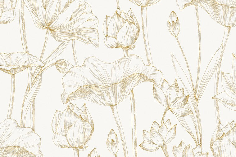 Papel Mural - Lotus - LOT 303