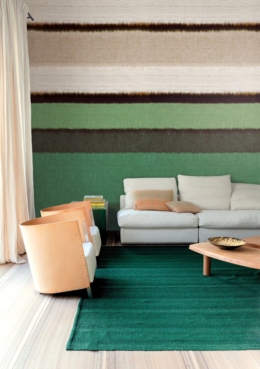 Papel Mural - Stripe Wood - DG3STR104