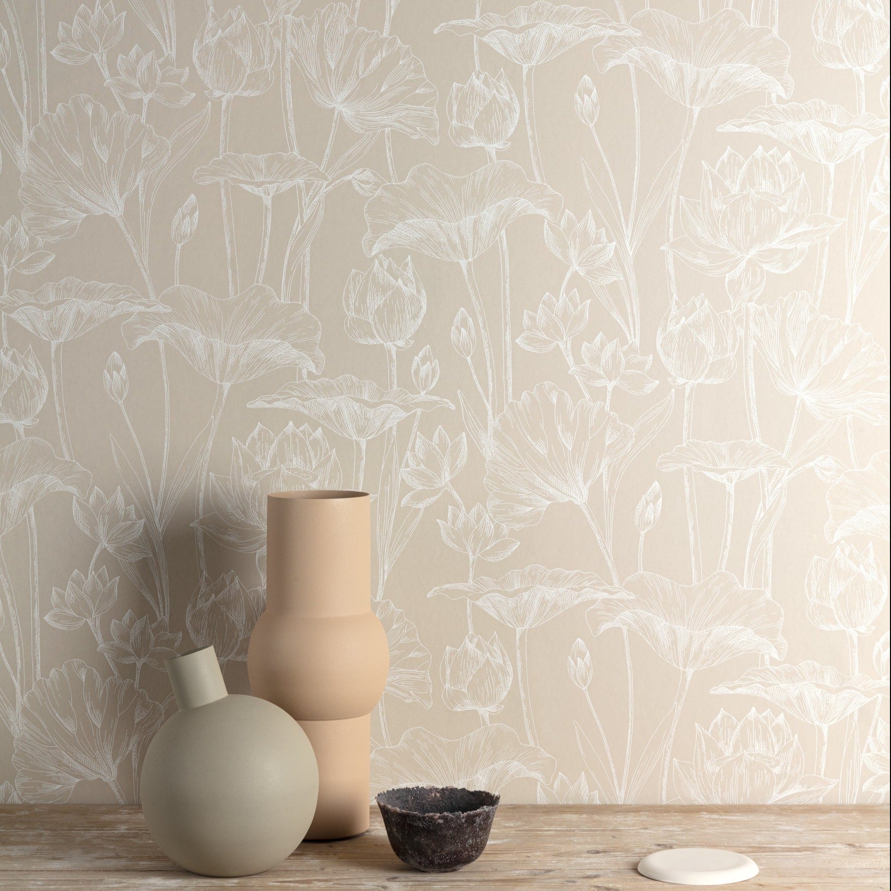 Papel Mural - Lotus - LOT 301