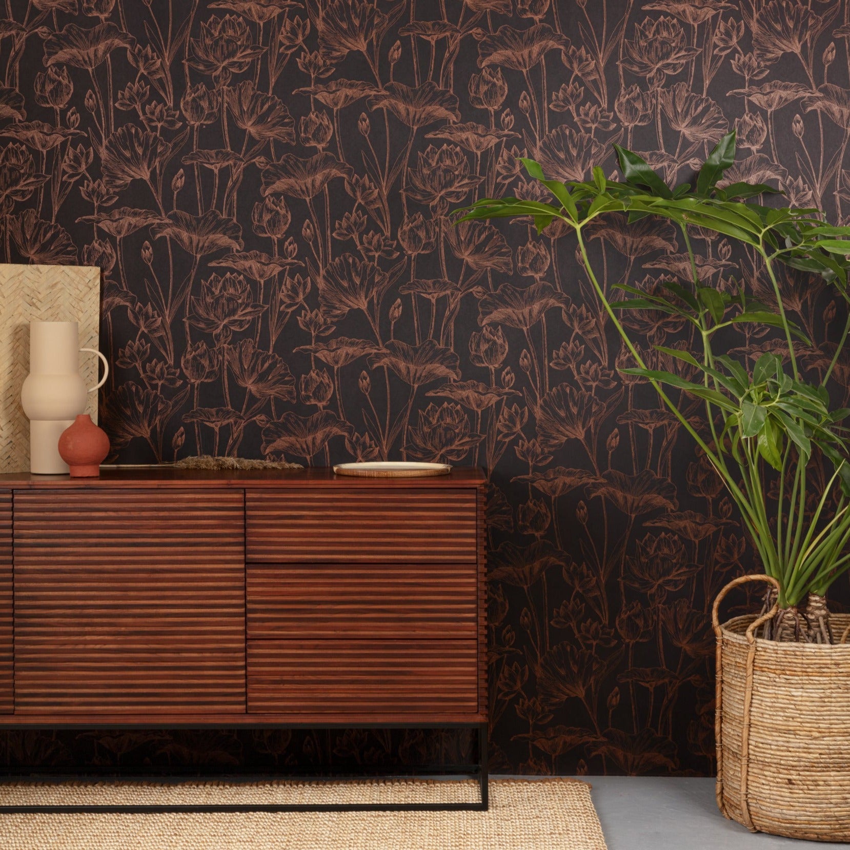 Papel Mural - Lotus - LOT 304