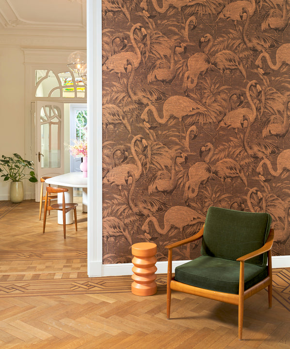 Papel Mural - Flamencos Andinos - 97611