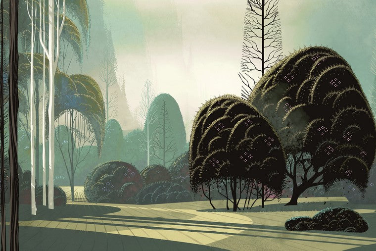 Papel Mural - Le Jardin Mystique - 97550