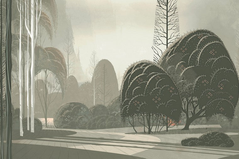 Papel Mural - Le Jardin Mystique - 97551