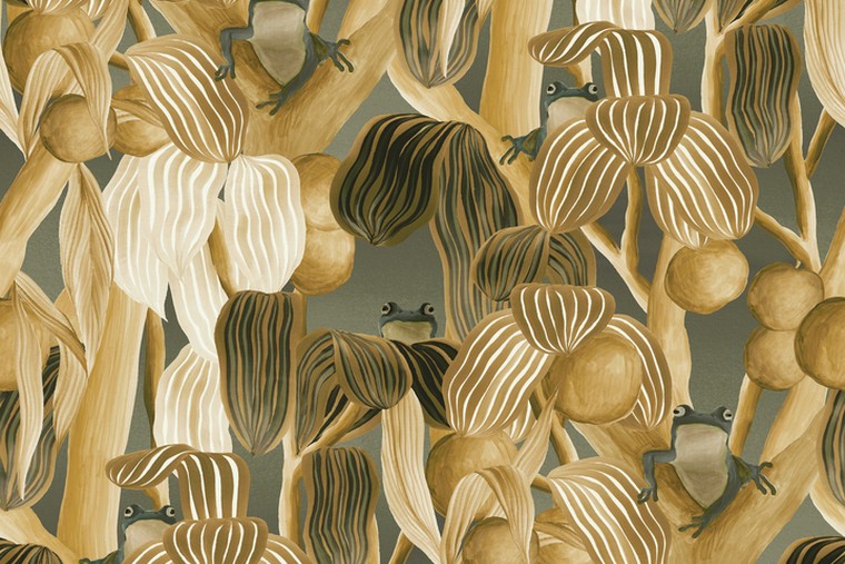 Papel Mural - Les Grenouilles De Chavroches - 97511