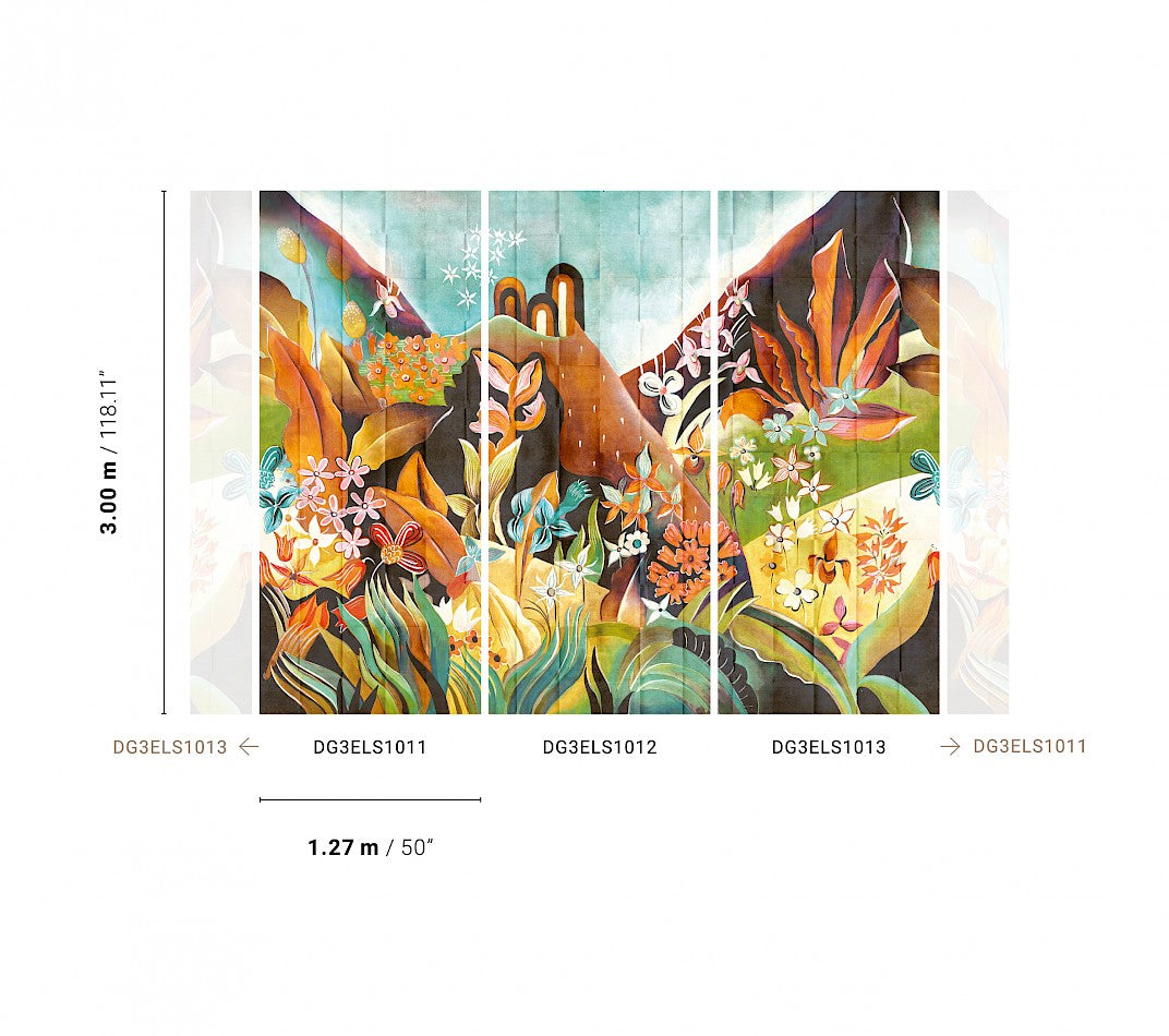 Papel Mural - Elisian Paradise - DG3ELS101X