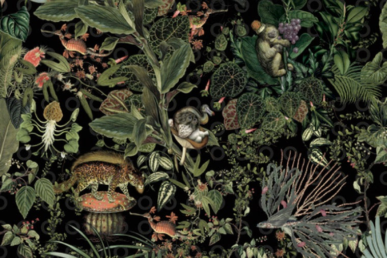 Papel Mural - Menagerie of Extinct - MO 2071