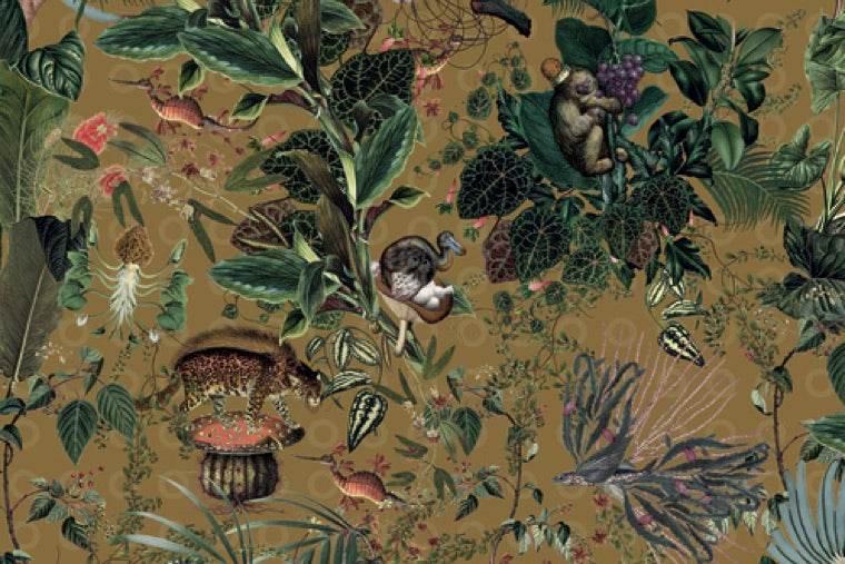 Papel Mural - Menagerie of Extinct - MO 2074