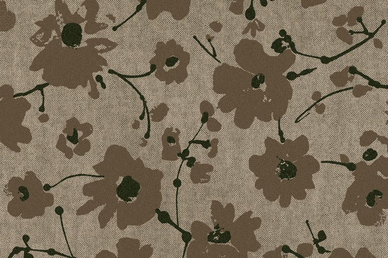 Metal Velvet Flower and Lin - 18000
