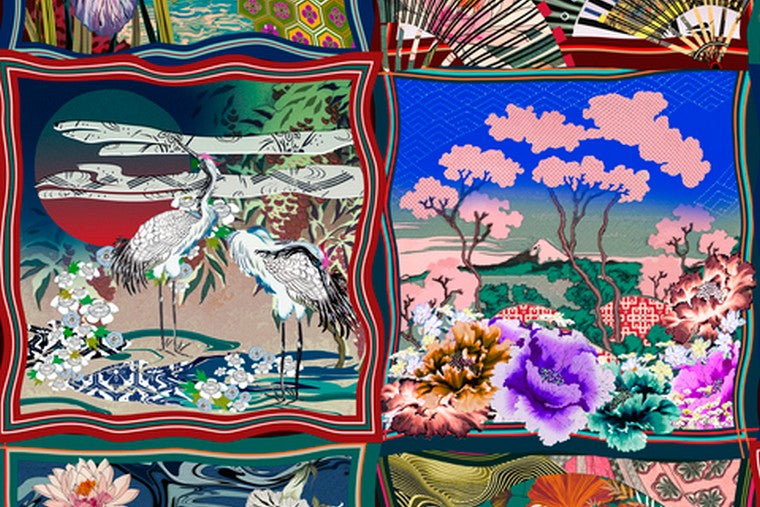 Papel Mural - Kimono - 87250