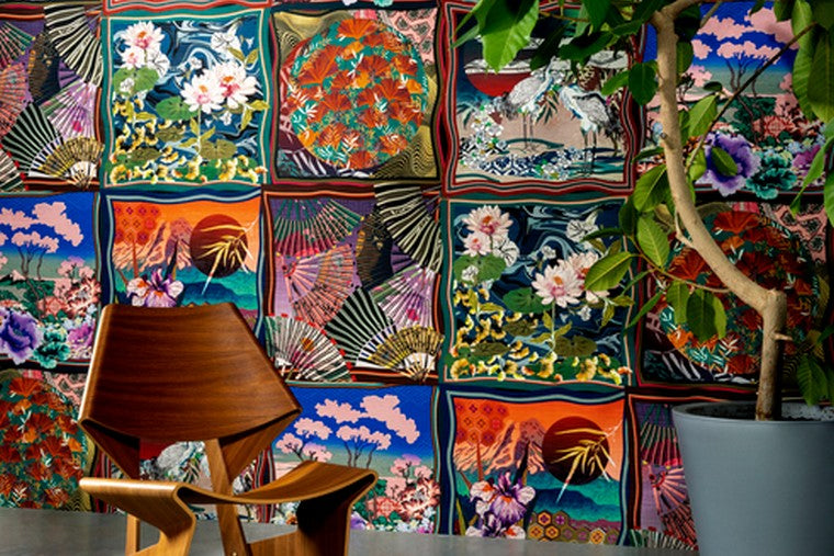 Papel Mural - Kimono - 87250