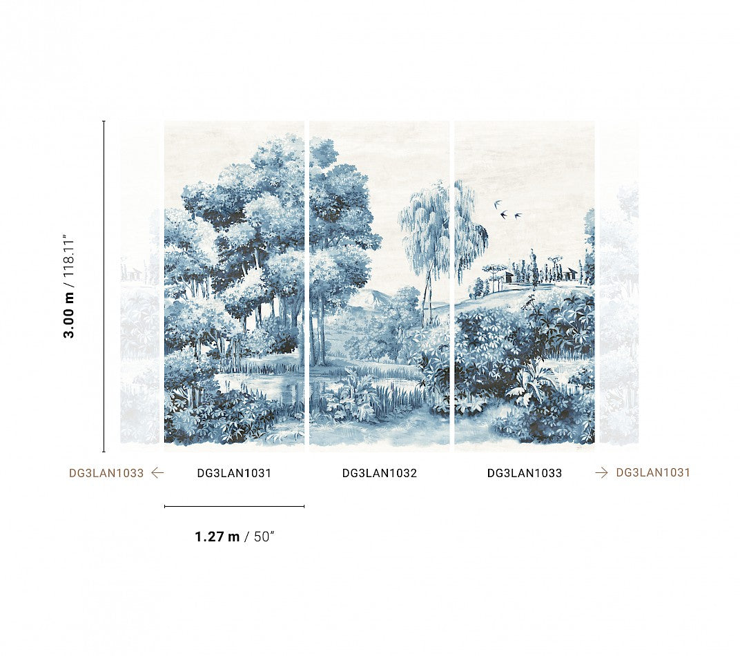 Papel Mural - Landscape Delft - DG3LAN103X