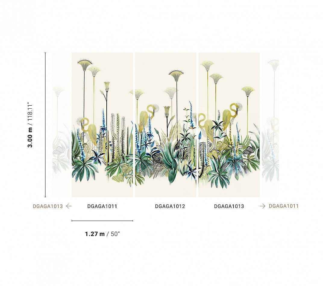 Papel Mural - Lush - DGAGA 1011