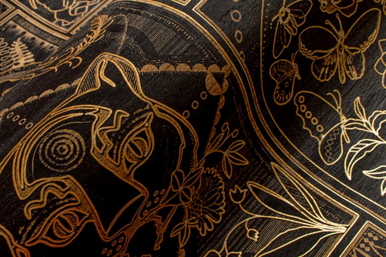 Papel Mural - Golden Tiger - MO4040