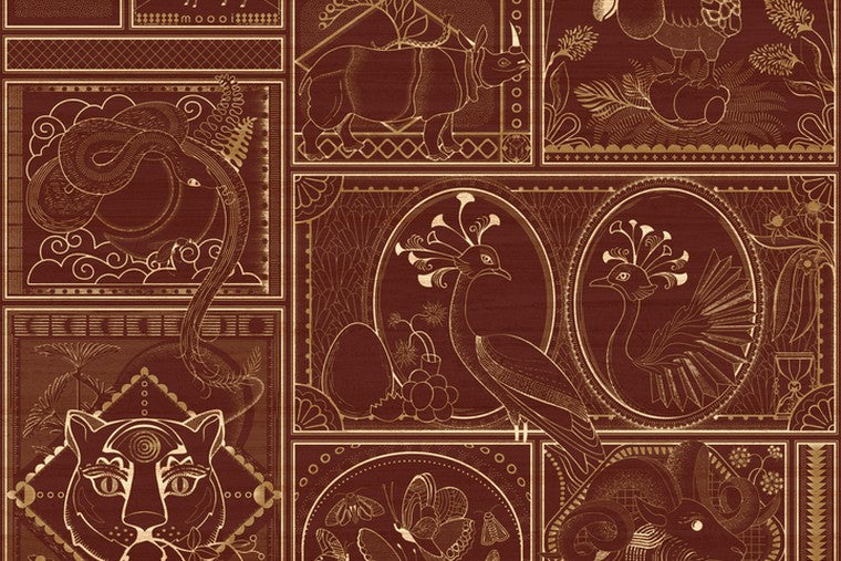 Papel Mural - Golden Tiger - MO4041