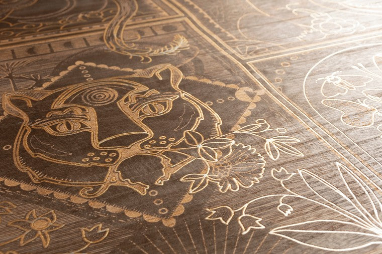 Papel Mural - Golden Tiger - MO4042