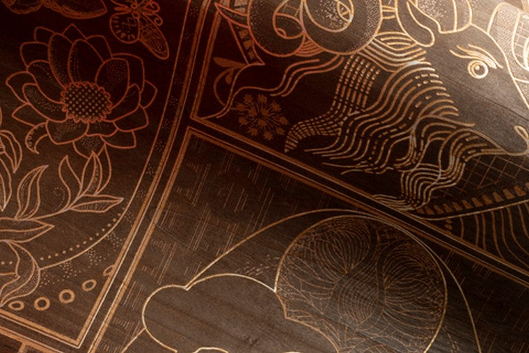 Papel Mural - Golden Tiger - MO4042