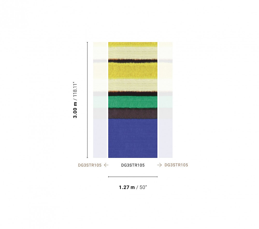 Papel Mural - Stripe Coast - DG3STR105