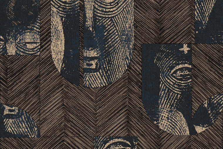 Papel Mural - Mask - TRI 301