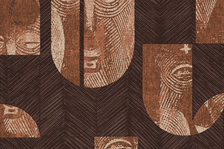 Papel Mural - Mask - TRI 302