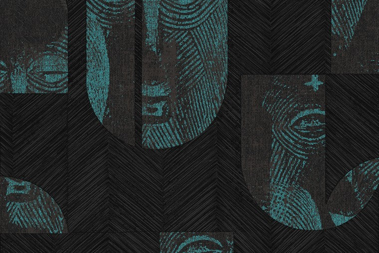 Papel Mural - Mask - TRI 303