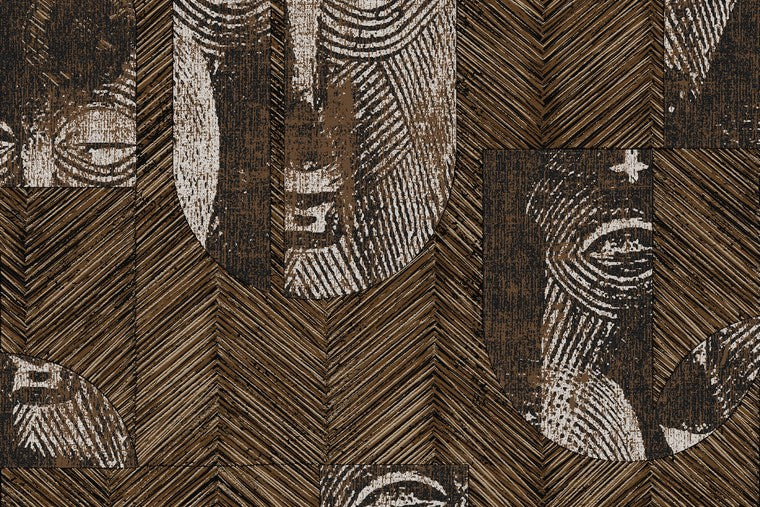 Papel Mural - Mask - TRI 305