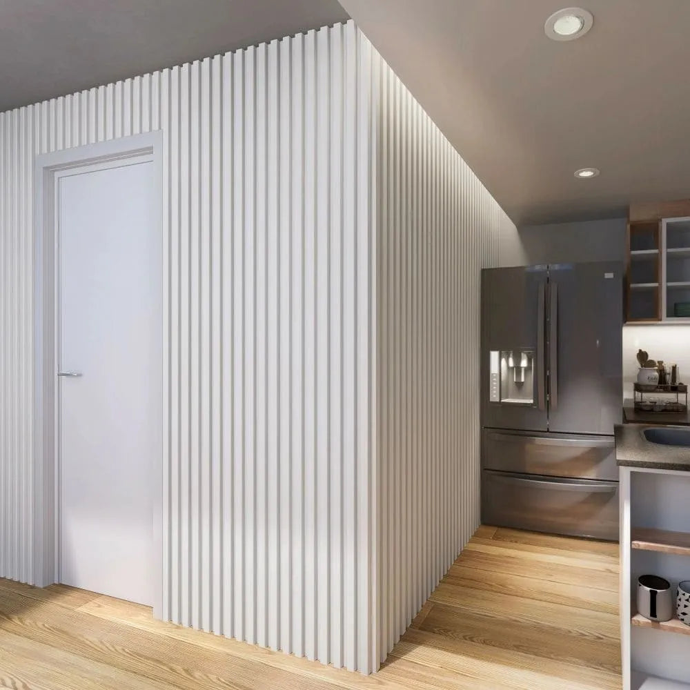 Wall Panel Wide Blanco Mate