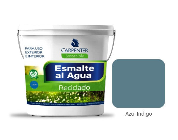 Pintura Reciclada Color Azul Indigo (Galon)