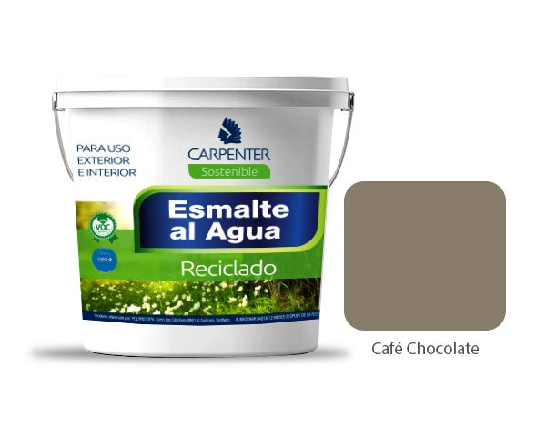 Pintura Reciclada Color Café Chocolate (Galon)