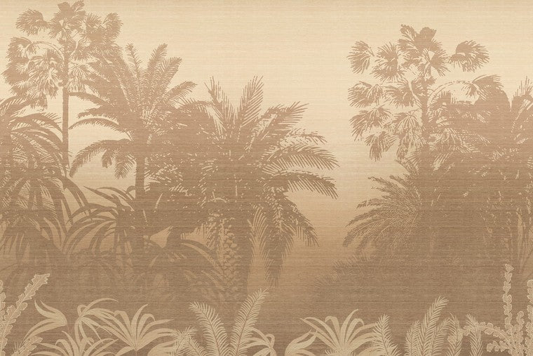 Papel Mural - Awarra Taupe - DGZON104X