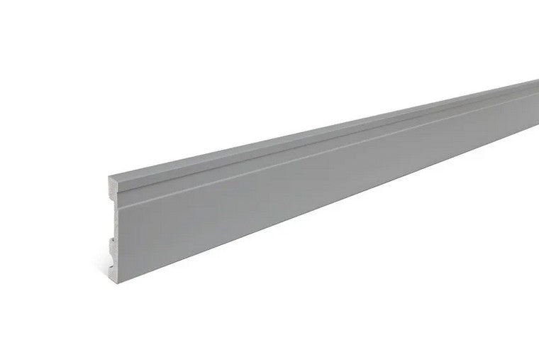 Guardapolvo EPS Extra Line 15x100x2400 mm Cemento