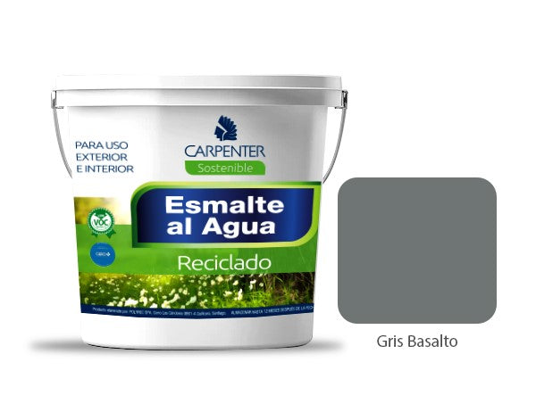 Pintura Reciclada Color Gris Basalto (Galon)