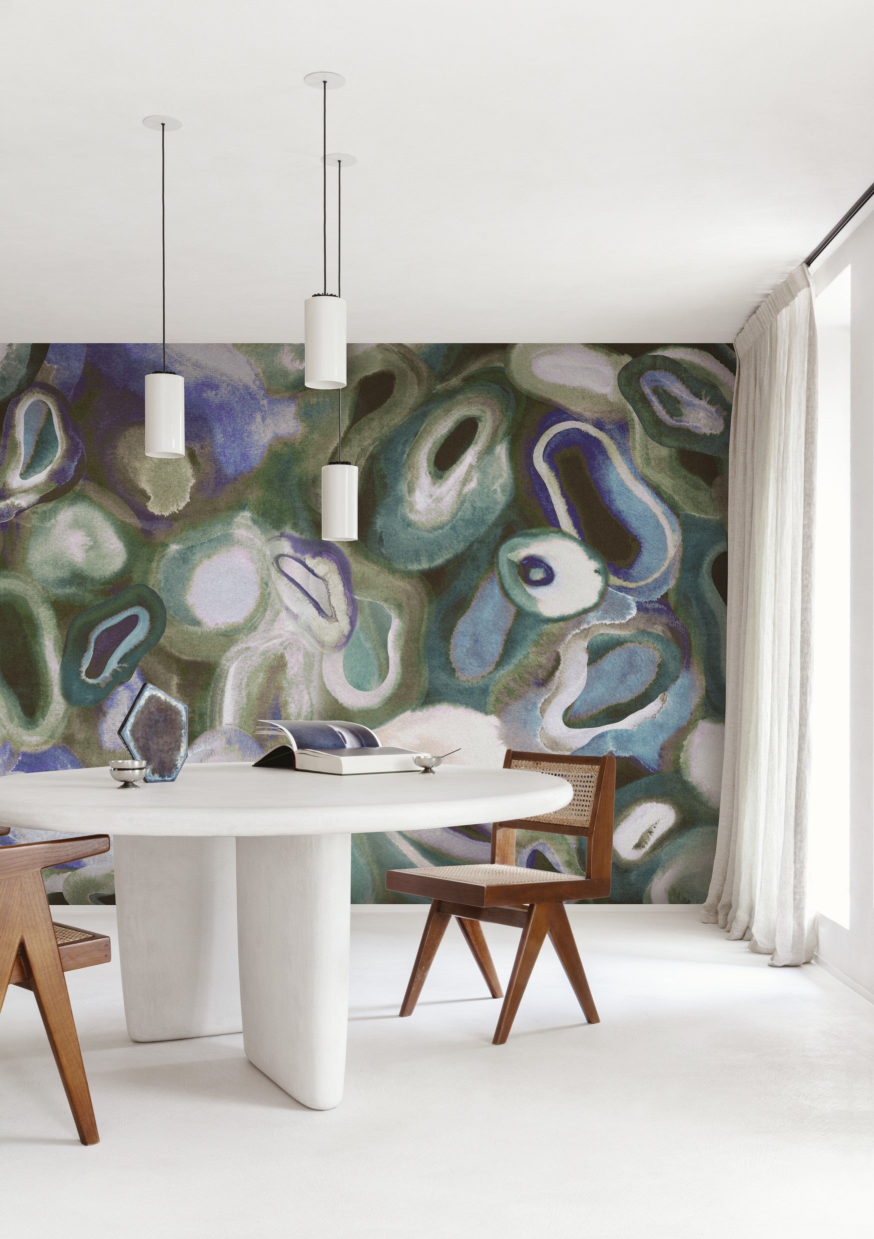 Papel Mural - Acharius Aqua - DGERO304X-260