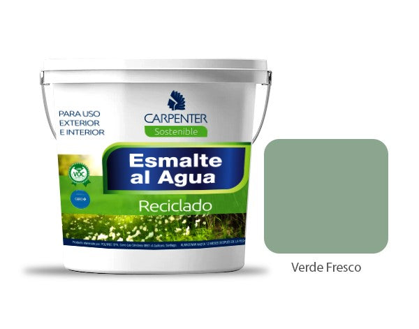 Pintura Reciclada Color Verde Fresco (Galon)