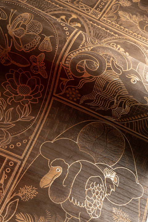 Papel Mural - Golden Tiger - MO4042