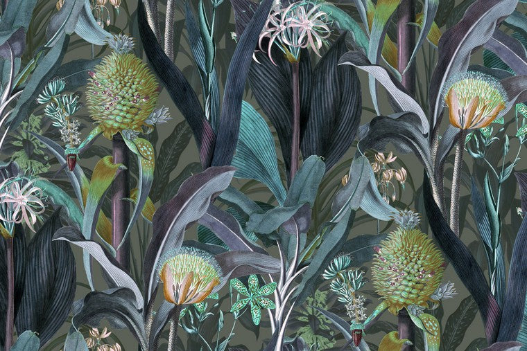 Papel Mural - Blooming Pineapple - 97600